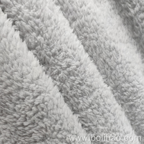 sherpa fleece lamb push 100% polyester shu velveteen fabric